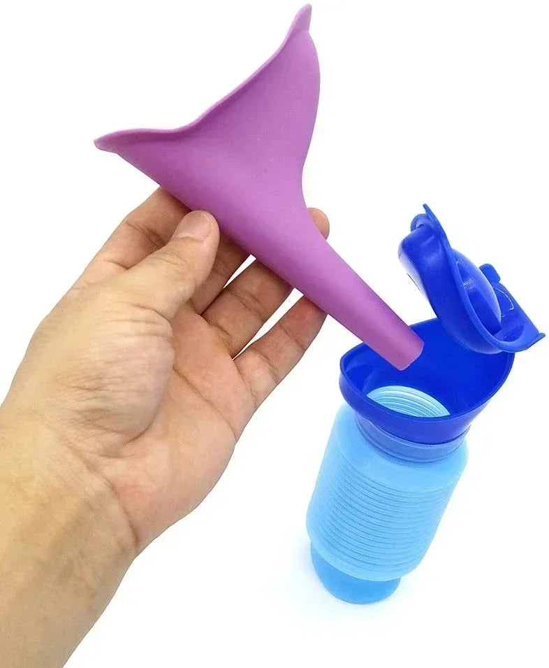 Portable Retractable Car Urinal – Travel & Emergency Use