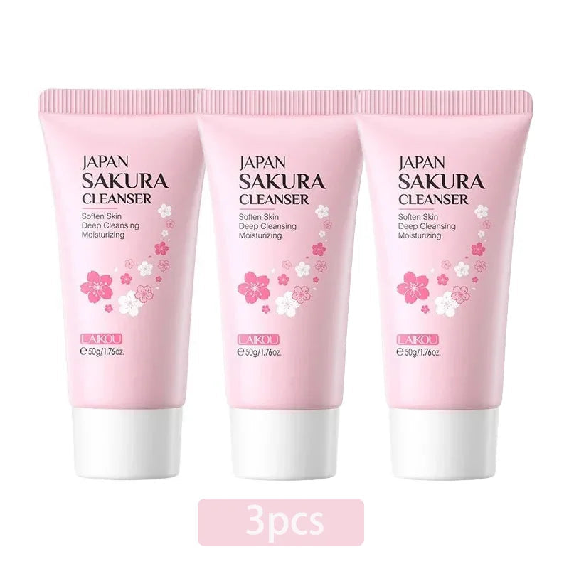 Sakura Hydrating Cleanser – Pore Refining & Balancing (50g)