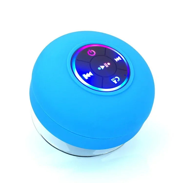 Waterproof Bluetooth Shower Speaker – Portable Mini with Suction Cup