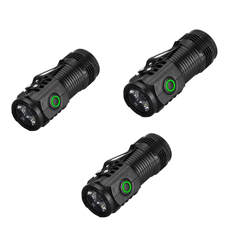 Rechargeable Outdoor Flashlight – Waterproof High Power Torch
