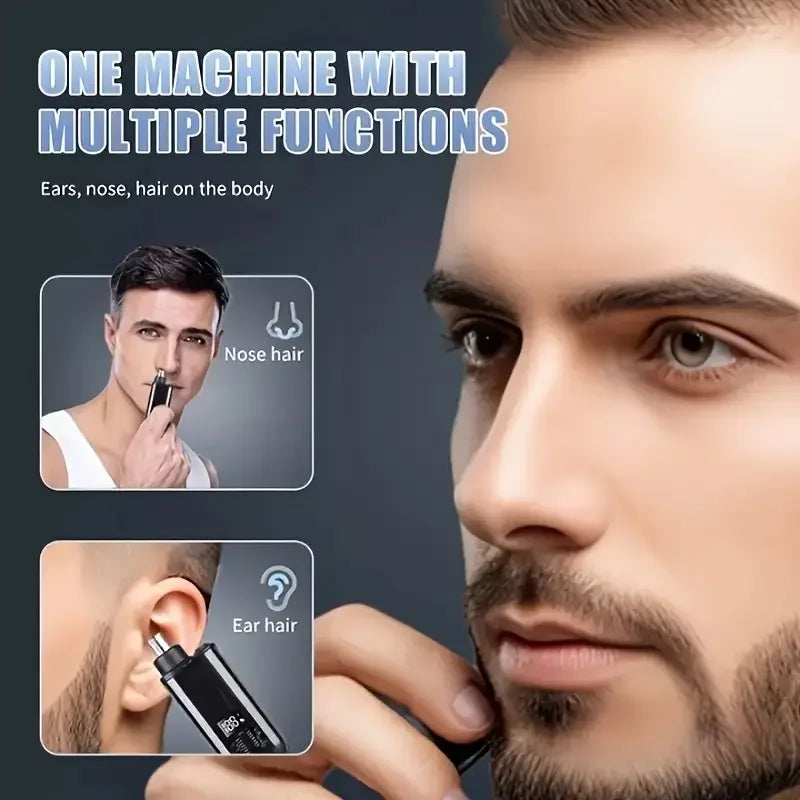 Rechargeable Nose Hair Trimmer – Precision Grooming Tool