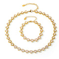 Charlotte Heart Jewelry Set