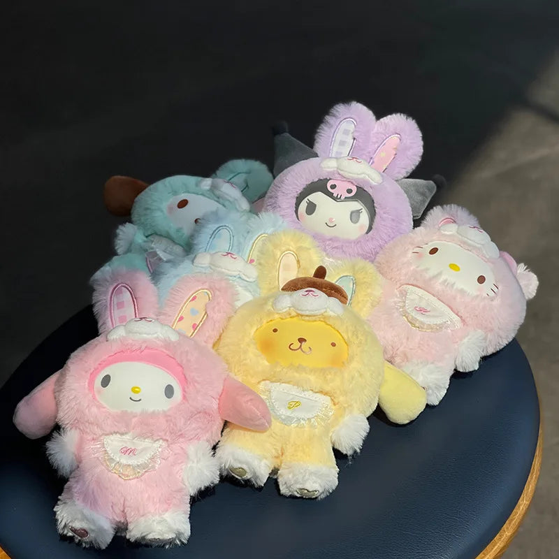 Hello Kitty Sanrio Plush Keychain Doll