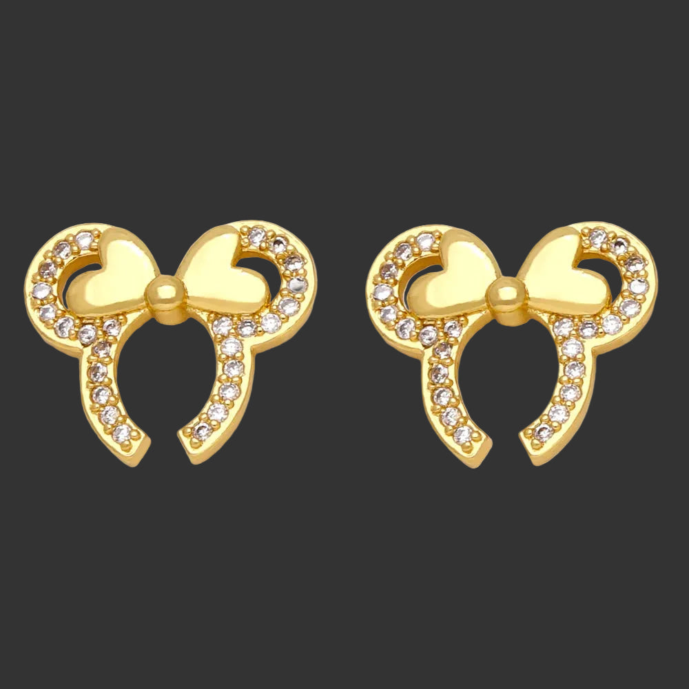 Ivy Fantasy CZ Stud Earrings