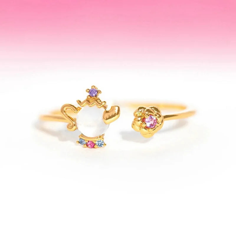 Bella Adjustable Gold Plated Ring