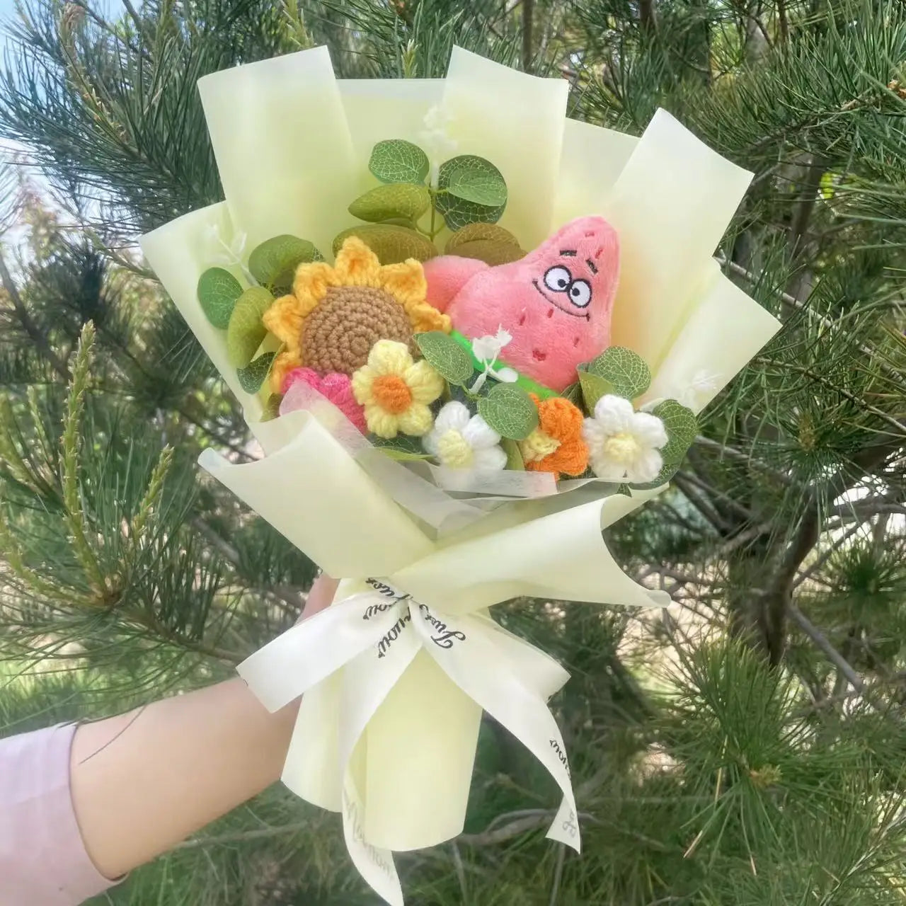 SpongeBob Plush Flower Bouquet