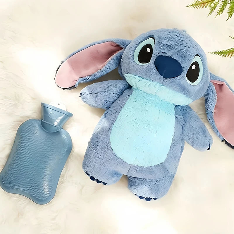Cartoon Stitch Plush Hot Water Bottle – Hand Warmer