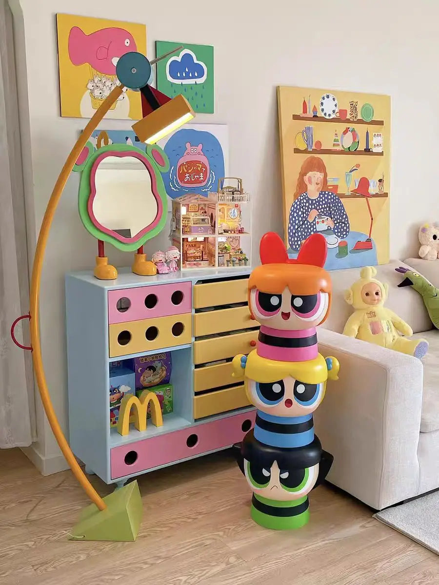 Powerpuff Girls Plush Stool