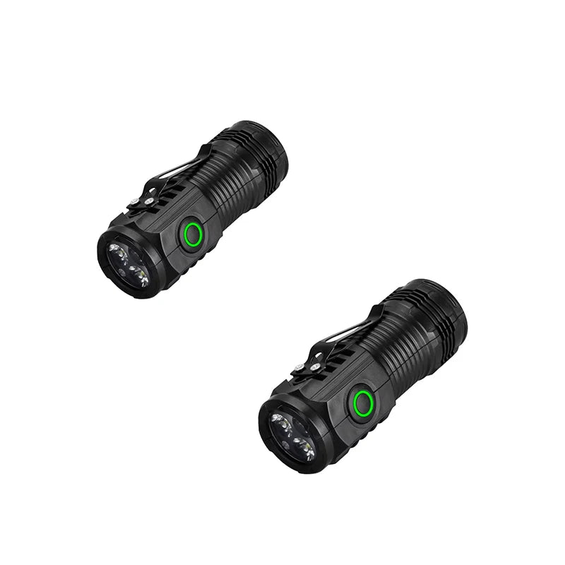 Rechargeable Outdoor Flashlight – Waterproof High Power Torch