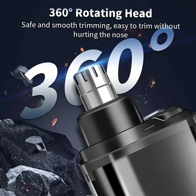 Rechargeable Nose Hair Trimmer – Precision Grooming Tool