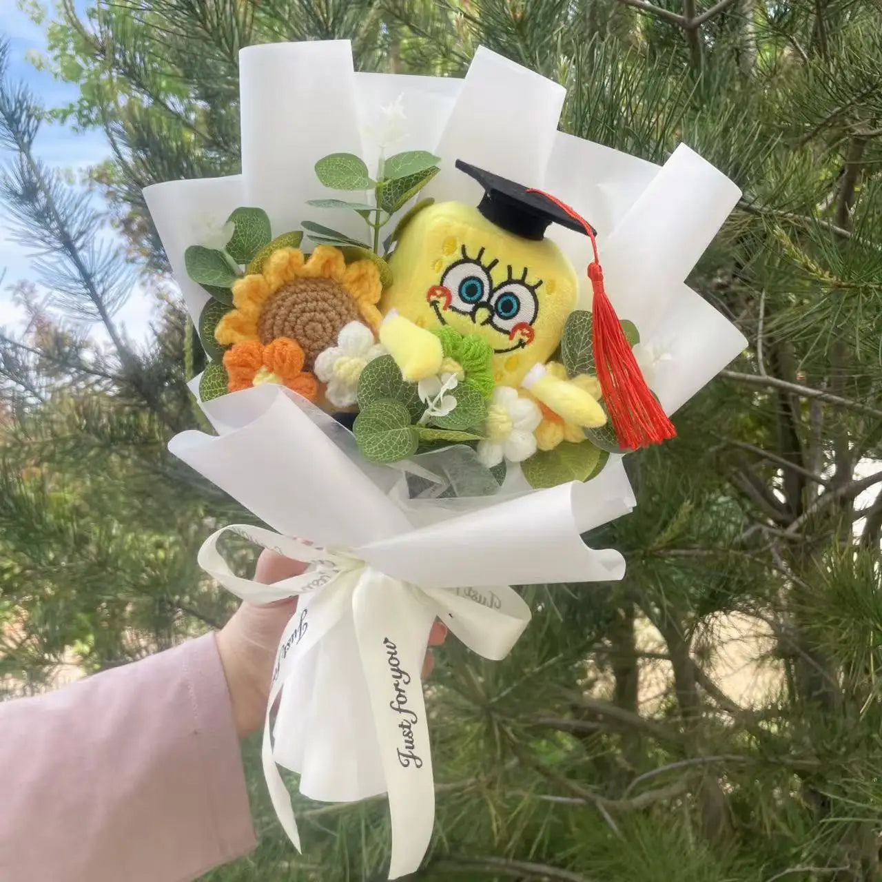SpongeBob Plush Flower Bouquet