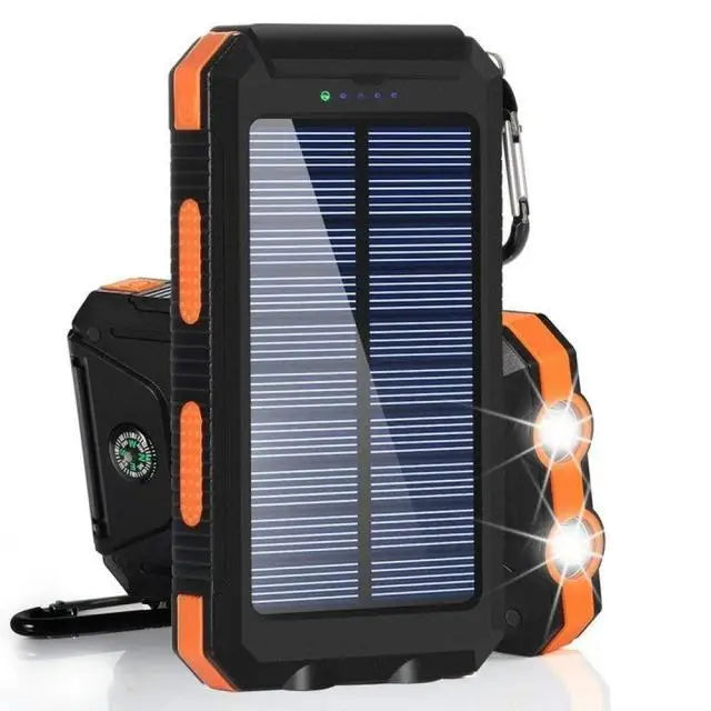 80000mAh Solar Emergency Power Bank – Ultra High Capacity