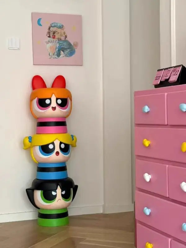 Powerpuff Girls Plush Stool