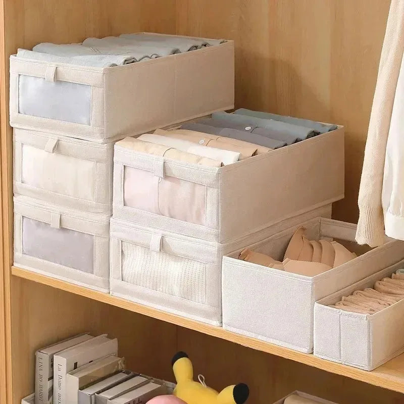 Visible Wardrobe Storage Box – Clothes Drawer Organizer