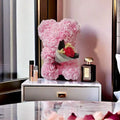 Foam Rose Teddy Bear Bouquet