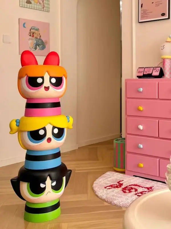 Powerpuff Girls Plush Stool