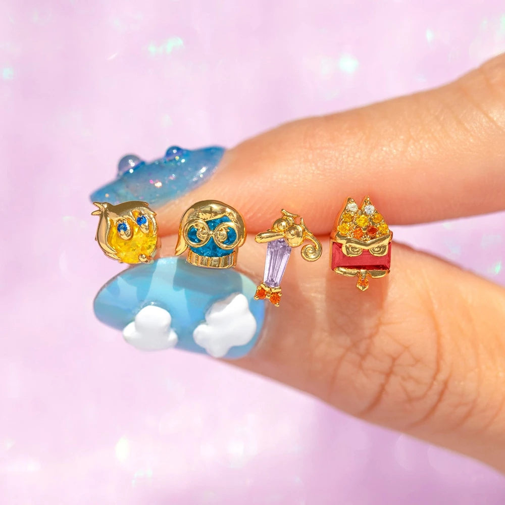 Riley Fantasy Stud Earrings Set