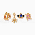 Luna Fantasy CZ Stud Earrings