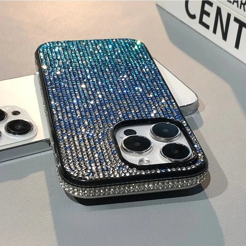 Luxury Shiny Diamond Bumper Case – Sparkling Frame Cover