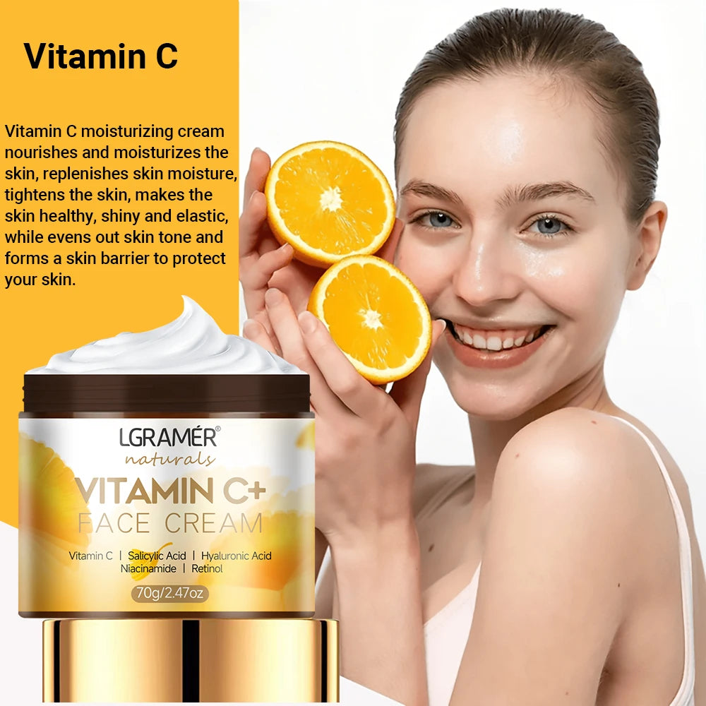 Vitamin C Retinol Moisturizing Cream – Smooth & Firm Skin