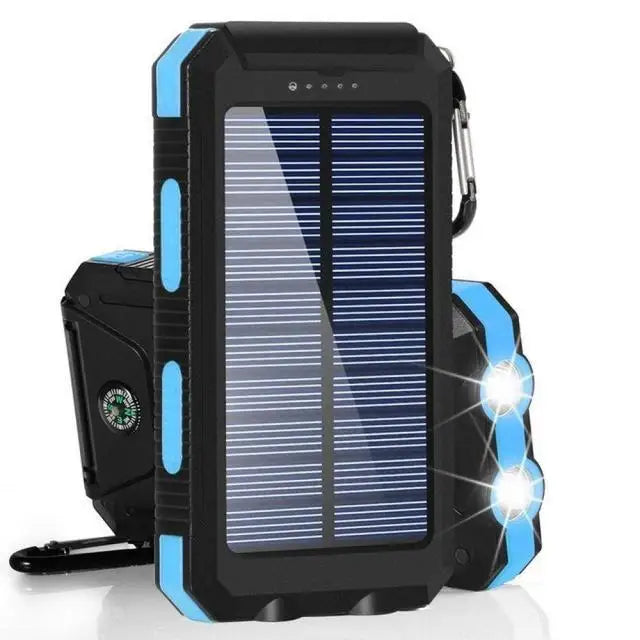 80000mAh Solar Emergency Power Bank – Ultra High Capacity