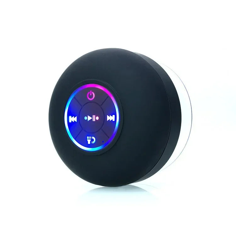 Waterproof Bluetooth Shower Speaker – Portable Mini with Suction Cup