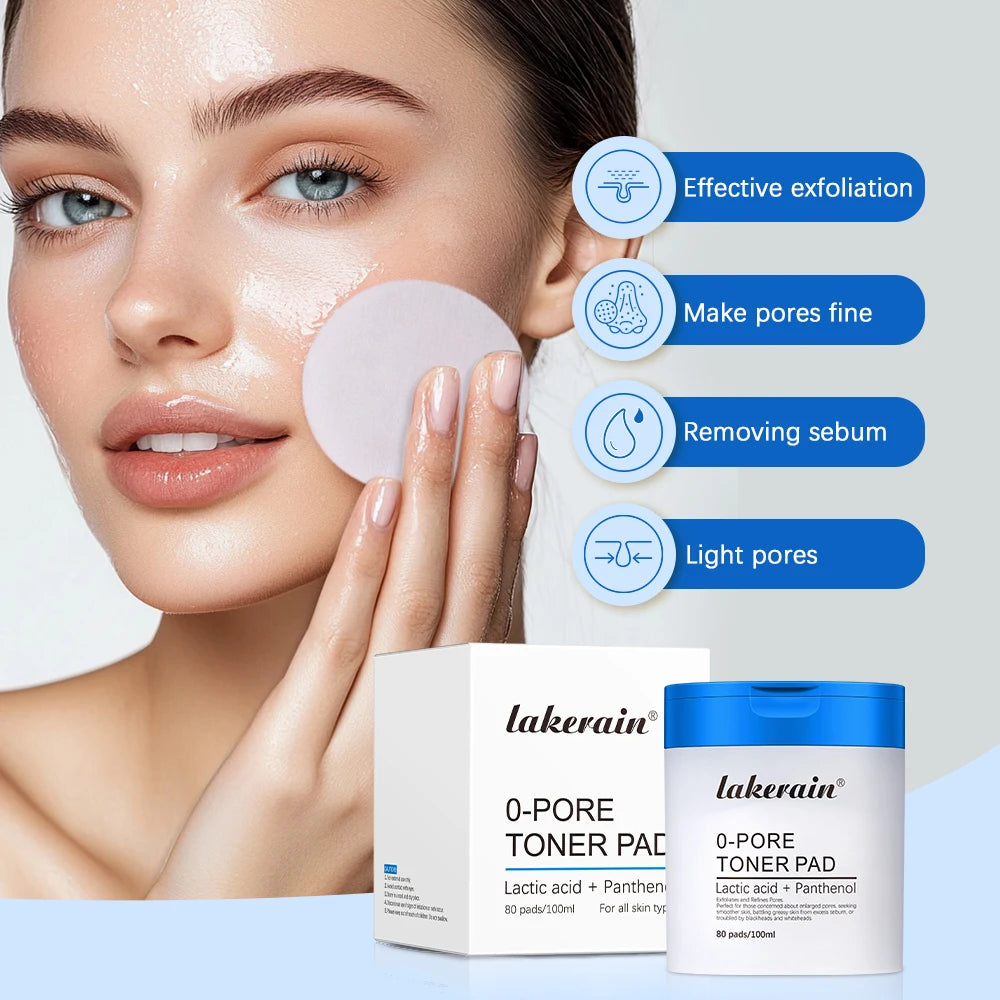 Exfoliating & Smoothing Toner Pads – 70 Count