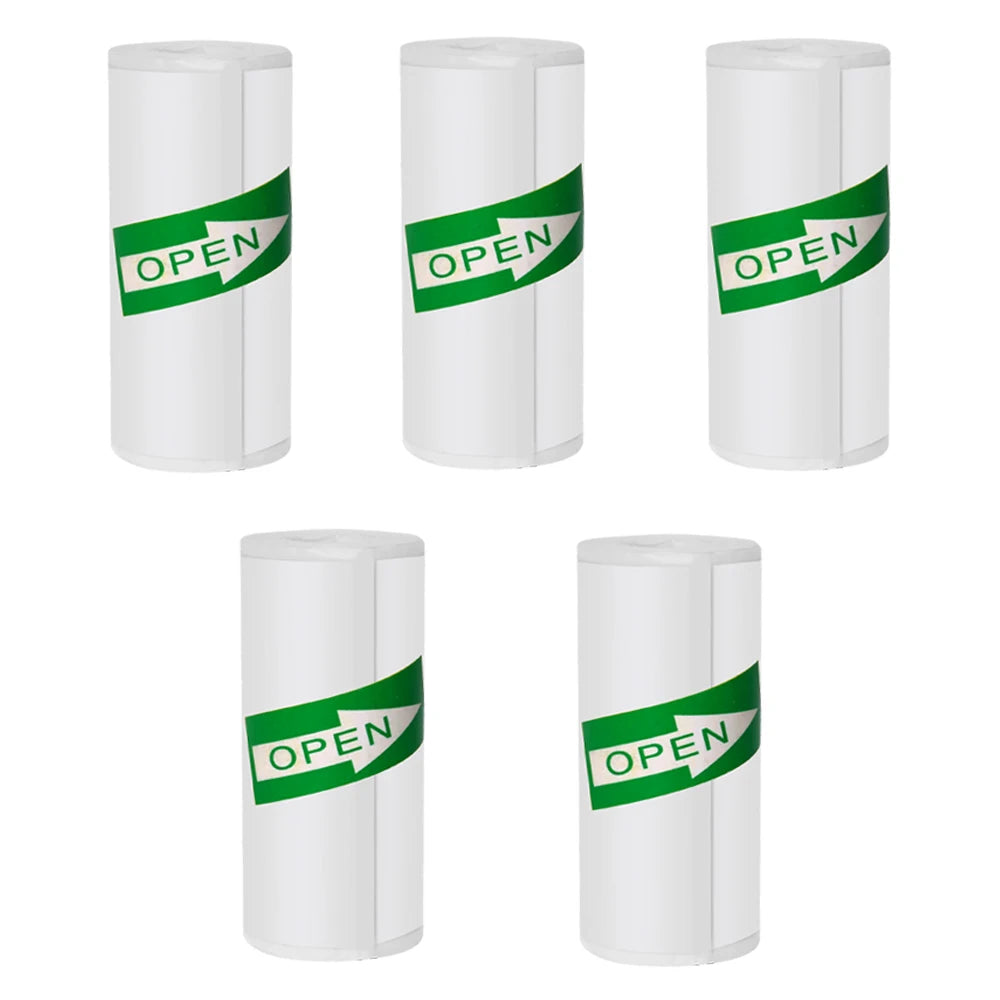 Mini Printer Thermal Sticker Paper 25x57mm