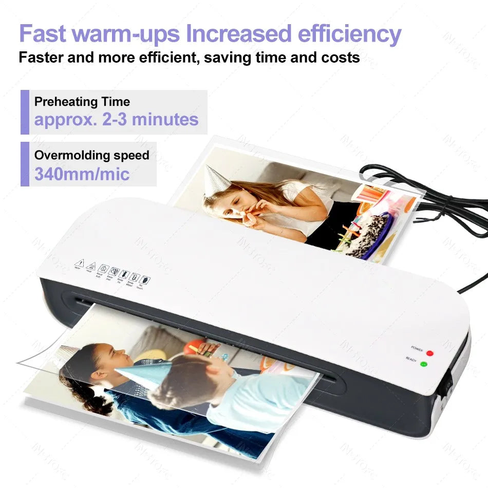 SL289 A4 Desktop Laminator – Hot & Cold 9” Thermal Laminating Machine