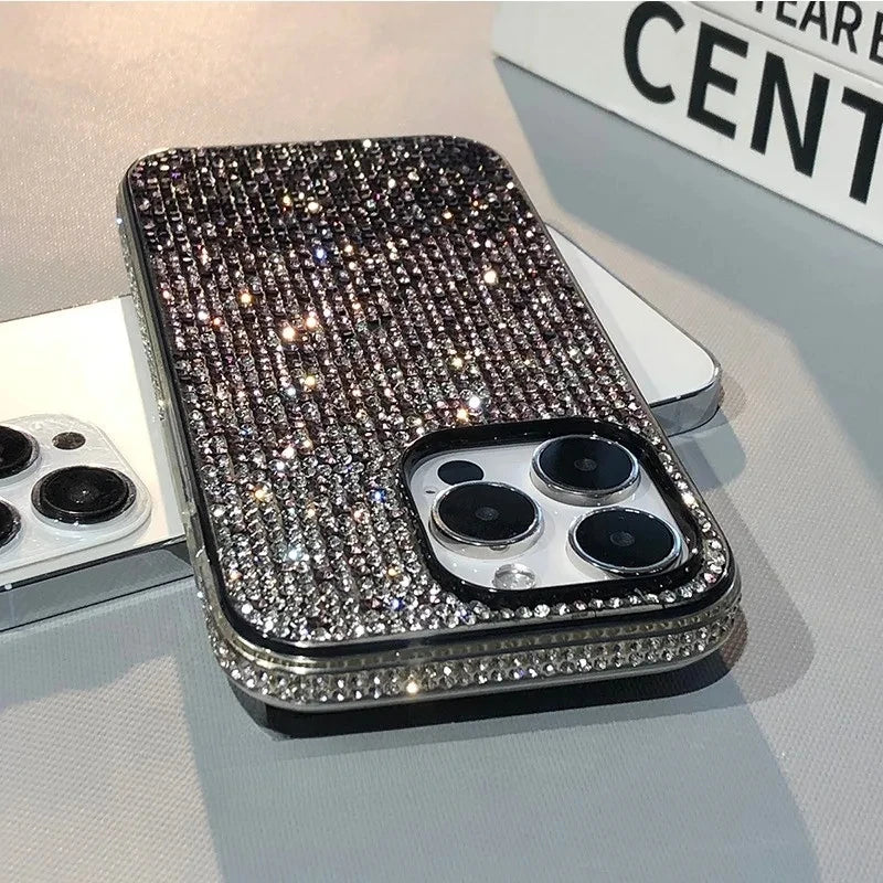 Luxury Shiny Diamond Bumper Case – Sparkling Frame Cover