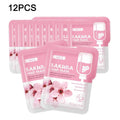 12PCS Sakura Mud Face Mask – Brightening & Hydrating Clay Mask Set