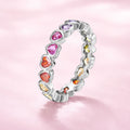 Virginia 925 Sterling Silver Heart Ring