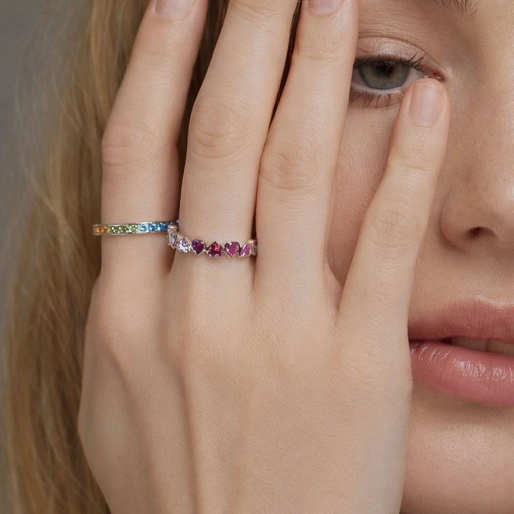 Virginia 925 Sterling Silver Heart Ring